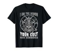 Baphomet Capra Occulto I Am The Demone Your Cult Hanno Evocato Maglietta
