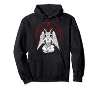 Baphomet - Satana Lucifero Belzebù Felpa con Cappuccio