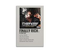 BAPINGM Chief Keef Poster decorativo artistico per stanza, stampa artistica da parete per camera da letto, 30 x 45 cm, senza cornice