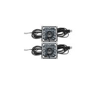 BAPPRJJ Modulo telecamera HOT da 100 gradi 1MP OV9732 1280x720 USB Driver gratuito Manuale, con cavo da 2 metri/3 metri for WinXP/7/8/10(2Pcs 2 Meter)