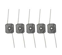 BAPPRJJ Testina for tagliaerba 5/10/20 Pezzi for elettrici, Pannello in plastica con Linea da 150 mm, for Accessori Giardino e Prato(5Pcs)