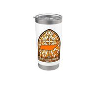 Baptized in Orange Tennessee Bicchiere termico in acciaio inox doppia parete