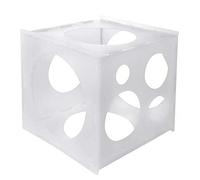 BAQI 11 Fori Palloncino di Plastica Sizer Cube Box Modello Box 2-10 pollici Festa di Nozze Strumenti Durevole