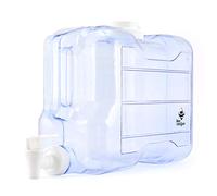 Bar Amigos, distributore di acqua con rubinetto, dispenser da tavolo, in plastica PETG, serbatoio per bevande ricaricabile, ideale per ufficio, campeggio, succhi, bevande, cocktail