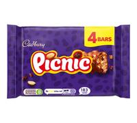Bar Cadbury Picnic Cioccolato 4 Per Confezione
