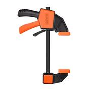 Bar Clamp For Woodworking- Quick Release Joint System, 12 Inch Carbon Steel Rail, Manual Spreader Clamping Device With Adjustment | Carpenter Tool For Professionals Craft Enthusiasts