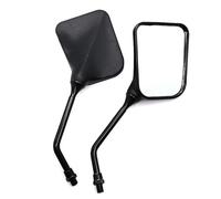 Bar End Laterale Specchietti 2 Pezzi Specchietto Retrovisore per Manubrio Universale per Moto da 10 Mm Nero Accessori per L'aggiornamento dello Specchietto Retrovisore per Moto