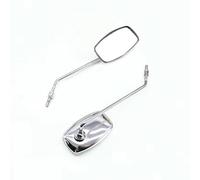Bar End Laterale Specchietti Compatibile con Suzuki Universal 8mm Chrome Specchietti Laterali Retrovisori per Moto Accessori per L'aggiornamento dello Specchietto Retrovisore della Moto