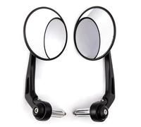 Bar End Laterale Specchietti Compatibile con Yamaha per MT10 per R1 per R3 per FZ6 per TMAX530 per TMAX500 Specchio per Moto Universale 7/8 "22mm Specchietto Retrovisore per Moto