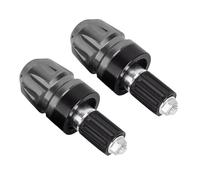 Bar End Plugs - Lightweight Protective Ends | Aluminum Alloy Finish for Road Mountain and Bikes, Prevent Handlebar Damage, Enhance Riding Safety for Clean Bike Appearance