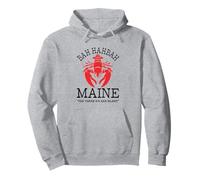 Bar Harbor Maine - Bah Hahbah le tre R sono silenziose Felpa con Cappuccio