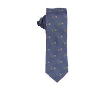 Bar III Cravatta Da Uomo Spurs Autotirante, Blu, Classica (57 A 59 In.)