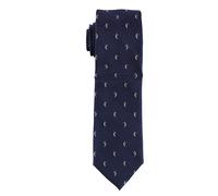 Bar III Uomo Jolly Penguin Cravatta Auto-regolabile, Blu, Taglia Unica