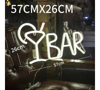 BAR Neon Sign Light Led Juice Letter Lampada Al Neon Party Night Light Lamp A7