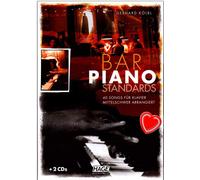 Bar Piano Standards - 40 Songs für Klavier mittelschwer arrangiert - Notenbuch v
