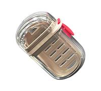 Bar Soap Travel Case Portable Leakproof Double-Layer Storage Box