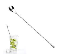 Bar Spoon,Cucchiaio Cocktail,Cucchiaio Da Bar, Cucchiaio Da Cocktail, Cucchiaio Da Bar In Acciaio Inox, Professionale, Con Motivo A Spirale, Per Caffè, Martini, Bar, Shaker Per Cocktail