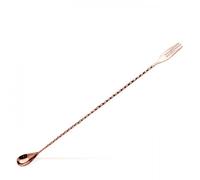 Bar Spoon Trident 40 Cm Rame Lumian Attrezzatura Barman Cocktail