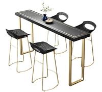 Bar Table Household Bar Table The Bar Table Long High Table Milk Tea Shop Table Bar Counter High Top Table (Size : 16040105cm)