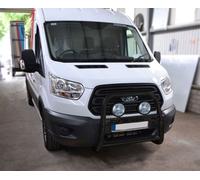 BAR Toro Nero Abar + Punti Per ford transit MK9 2021 + Inox Anteriore Protezione