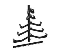 Bar Wall Mount, Space Saving Wall Holder, 12 Inches Lat Pulldown Attachment with Strong Grip, Heavy Duty Steel Gym Organizer with Stable Base, Fitness Accessory Compact Design Workout Supplies