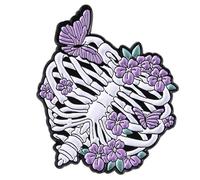 Bara alla moda Bowknot Drip Olio Pin Goth Gioielli Accessorio per Streghe Abiti di Halloween Decorazioni e Regali Bara Drip Olio Pin, One Size, come descritto