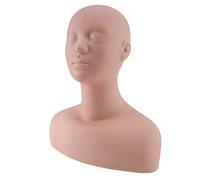 Barabesty Manichino professionale del silicone ' di esercizio della spalla della testa per l'esercizio del ciglio & di