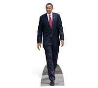 BARACK OBAMA CARTONATO A DIMENSIONE REALE Standup Politico USA 44° PRESIDENTE