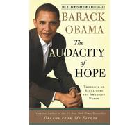 Barack Obama The Audacity of Hope (Tascabile)