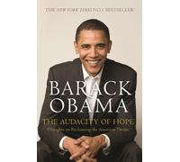Barack Obama The Audacity of Hope (Tascabile)