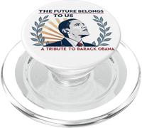 Barack Obama Tribute Art Il futuro appartiene a noi PopSockets PopGrip per MagSafe