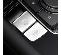 BaraSh Compatibile con Mazda 3 per Axela BP per CX-30 DM 2020 2021 2022 Auto Freno A Mano Pulsante Decorativo Adesivi Accessori di Modifica Adesivi Pulsante Auto(2)