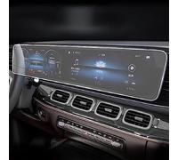 BaraSh Compatibile con Mercedes per Benz GLE GLS W167 X167 2020 2021 2023 Pellicola di Navigazione GPS per Auto Schermo LCD Pellicola Protettiva per Schermo in Vetro temperato(B)