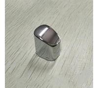 BaraSh Pulsante Freno Compatibile con per Polo 2011 2012 2013 2014 2015 2016 Chrome Freno A Mano Premere Il Pulsante di Copertura Trim 6R0711333C(color1)