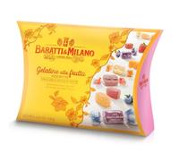 Baratti&Milano Cuscino Giada Gelatine alla Frutta Assortire 180 grammi Ideale Come Regalo e Visite di Cortesia