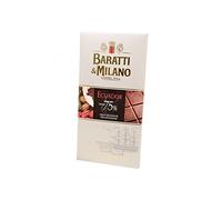 Baratti & Milano - TAVOLETTA DI CIOCCOLATO FONDENTE GRANDE CRUDO ECUADOR 75% CACAO 75GR