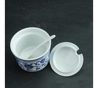 Barattoli Con Cucchiai E Coperchi Barattolo Di Stoccaggio Tanister Delle Spezie