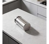 Barattoli da cucina ermetici a prova di perdite, in acciaio inox, con coperchi filettati, adatti per caffè, zucchero, tè, caramelle, design antiruggine (1500 ml)