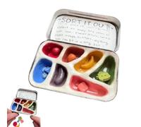 Barattoli di selezione fatti a mano, per alleviare l'ansia, scatola di ordinamento sensoriale 2025, barattolo leggero e compatto, barattolo portatile per calmarsi, regalo per adulti per persone che