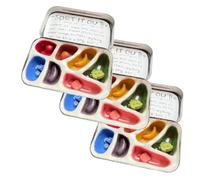 Barattoli di smistamento fatti a mano - alleviare l'ansia, simpatica scatola di classificazione del ferro, scatola di smistamento sensoriale, serbatoio del manuale del manuale di sollievo (3pcs)