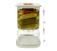 Barattoli Di Sottaceti Per Fermentazione Alimentare Con Colino