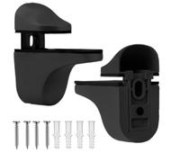 Barattoli in , 2 pezzi, supporto per mensole invisibile, supporto per montaggio a parete, supporto regolabile per cucina, bagno, soggiorno, camera da letto
