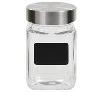 Barattoli in Vetro con Adesivo 12 pz 300 ml