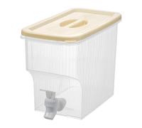 Barattoli Per Bevande Con Dispenser - Contenitore Per Bevande Trasparente Da 3,9 Litri, Beccuccio Per Versare Facilmente, Barattoli Portatili Di Grande Capacità | Per Bevandee Di Grande Capacit