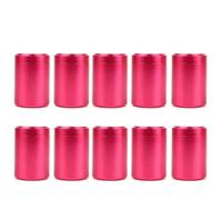 Barattoli per Candele 10 Pezzi Portatili Multiuso Rotondi Mini Sigillo in Metallo lattina for tè Candela barattoli di Caramelle aromaterapia(Color 8)