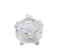 Barattoli per dolci. Barattolo porta caramelle in vetro multicolore(White)