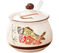 Barattoli Porta Spezie Per Cucina Contenitore Ceramica Il Tè Salt Container