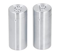 Barattoli shaker in acciaio inossidabile 2 pcs set di shaker, barattolo pratico oro con copertura, contenitore di condimento, per condimenti moderni cucina domestica (oro) (Colore originale in