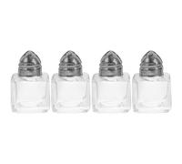 Barattoli Shaker per Spezie 4 Pezzi in Vetro, per Cucina e Barbecue