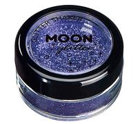 Barattolino glitter fini della Moon Glitter - 100% Cosmetico per viso, corpo, unghie, capelli e labbra - 5gr - Lavanda